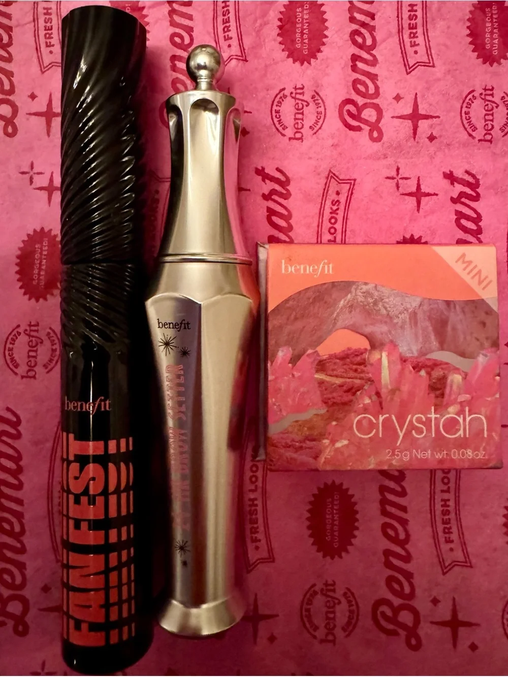 Benefit Mascara, Benefit Brow Gel & Benefit Blush **NEW**